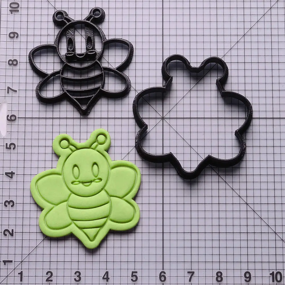 

Flying Animal Bee Hive Series Cookie Cutter Set Custom Made 3D Printed Fondant Cupcake Cutters Cake Decorating Tools