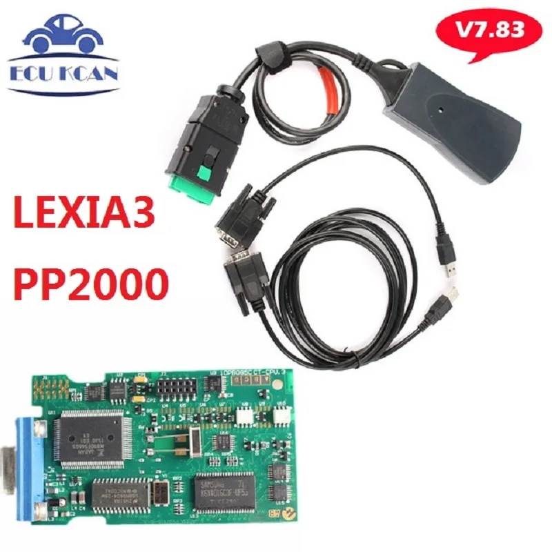 

LEXIA Serial 921815C Lexia3 PP2000 Lexia-3 PP2000 V48/V25 Diagbox Update to V 7.83 Lexia 3 Diagnostic Tool For Citroen/Peugeot