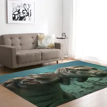 Мультяшные ковры с анималистическим принтом украшение для спальни девочки нежный ковер детские коврики для игр мягкий фланелевый игровой коврик для детской комнаты коврики для гостиной