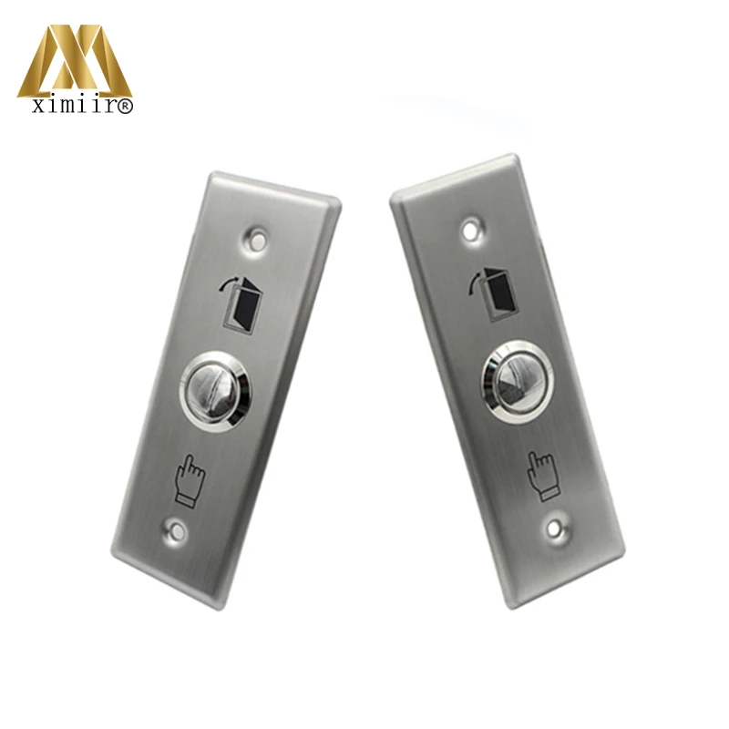 

Good quality E01 stainless steel metal exit button switch for access control system