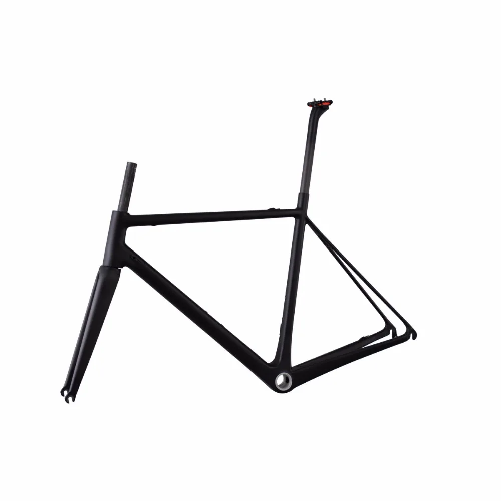 Discount 850g super light carbon road bike frame 56cm BB86 or BB30 Toray Carbon racing frame UD matt 2