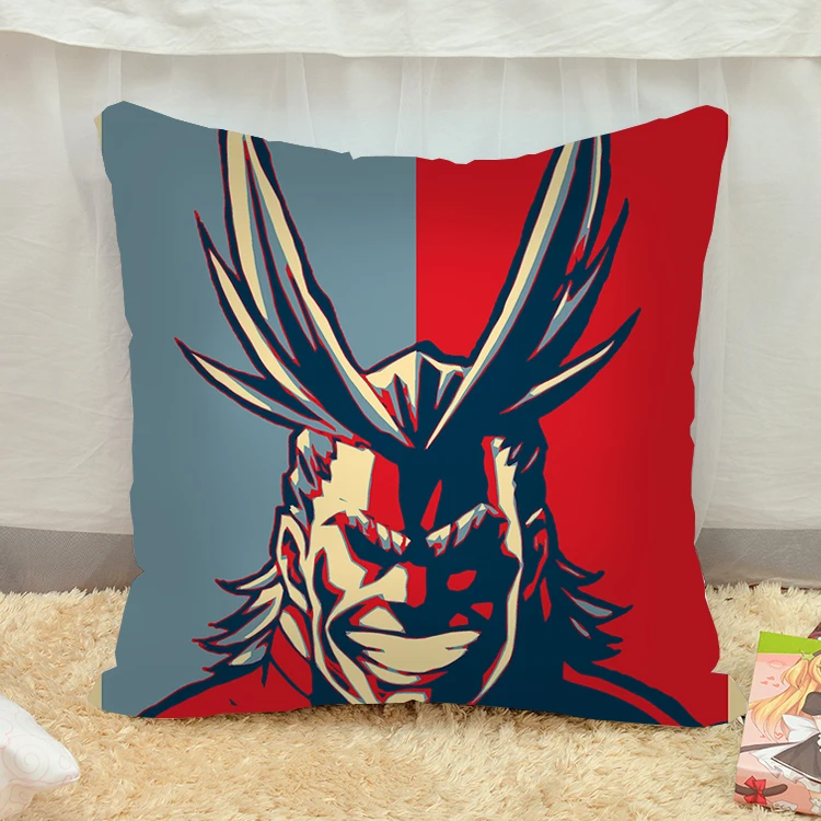 

Suncomics 16" Anime My Hero Academia Boku No Hero Academia Red Peach Skin Pillowslip Cover Waist Costume DIY Customizable Gift