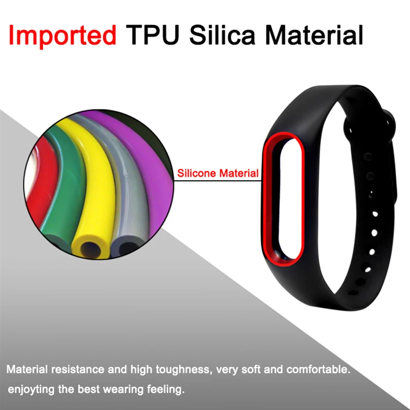 (Not including Miband 2 hust,Only a strap) accessories pulseira miband 2 strap replacement silicone wriststrap (Not including Miband 2 hust,Only a strap) accessories pulseira miband 2 strap replacement silicone wriststrap