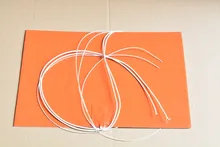 Silicone heating pad heater 220V 300W 220mmx250mm for 3d printer heat bed 1pcs