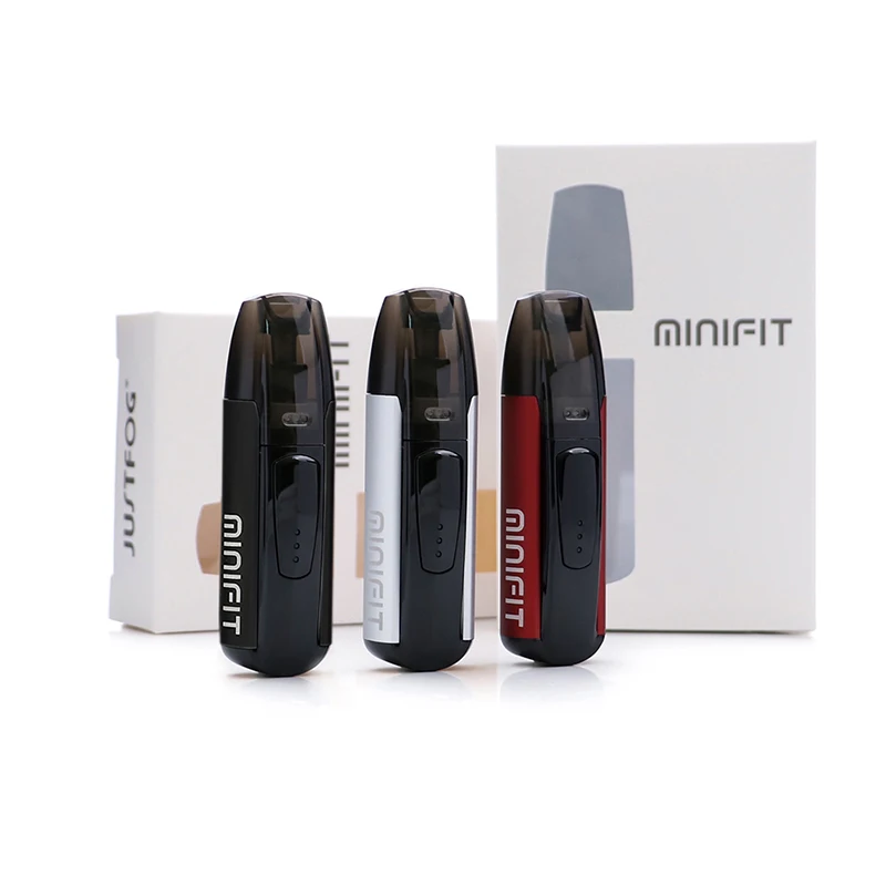 10 шт./лот оригинальный Justfog minifit комплект builtin 370 mAh все-в-одном vape комплект как justfog q16 с батареей компактный pod Вдыхание пара устройства