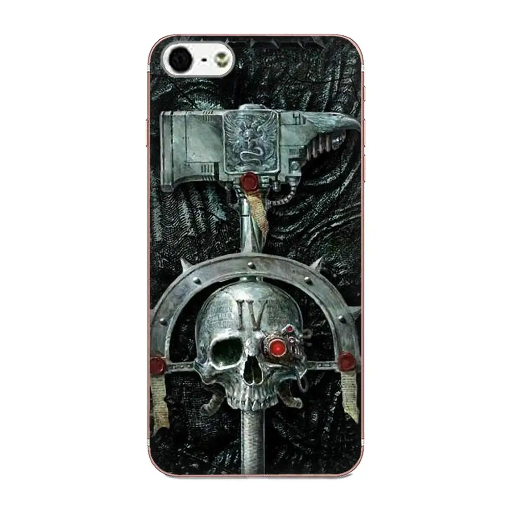 Защитные чехлы из ТПУ 40k Imperial Guard для Xiaomi Mi3 Mi4 Mi4C Mi4i Mi5 Mi 5S 5X 6 6X A1 Max Mix 2 Note 3