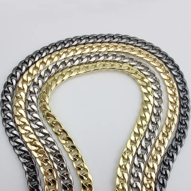 10 meters 9mm wide TOP Quality Plating Cover Wholesale DIY Chains Bags Purses Strap from DIY Accessory Factory Directly 10 meters 9mm wide TOP Quality Plating Cover Wholesale DIY Chains Bags Purses Strap from DIY Accessory Factory Directly