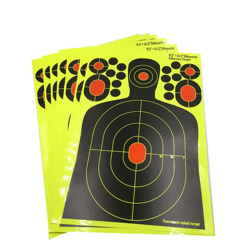 Chasse-20-pi-ces-Silhouette-Autocollant-Objectifs-9-5-14-5-Adh-sif-B-ton-et (3)