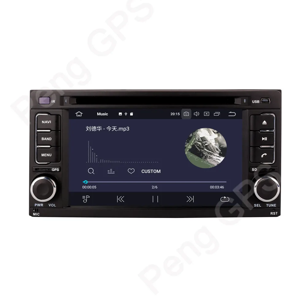 Octa Core 2 Din стерео Android 9,0 автомобиля радио для Subaru Forester Impreza 2008-2013 gps навигации CD DVD плеер FM 1080 P блок