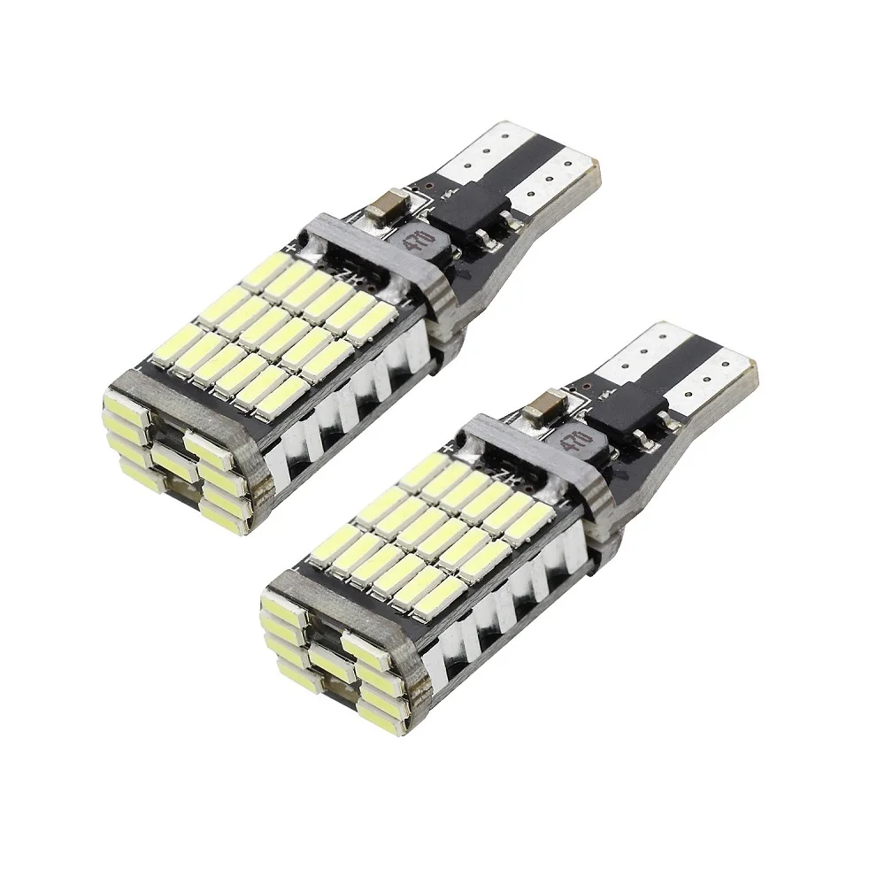 

2Pcs Canbus Error Free 4014 SMD LED T15 W16W 921 Car Tail Light Backup Reverse Bulb Brake Lights 12V Xenon White