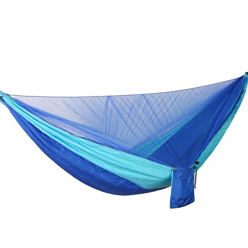 290x140cm Double Camping Hammock Holds Up to 700lbs Portable Lightweight Hammocks for Indoor Outdoor Hiking Backpacking Travel 