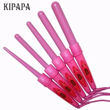 KIPAPA 450F Тепловая плойка розовый 0,35-1,25 дюймов профессиональная плойка для завивки волос Waver бигуди 9-32 мм Krultangen электрические инструменты