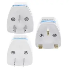 1 шт. Европа США Великобритания вилка зарядного устройства адаптер конвертер настенная вилка Замена бытовая техника запчасти