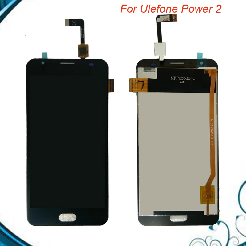

For Ulefone Power 2 LCD Display and Touch Screen 100% tested Screen Digitizer Assembly Repair Parts+Tools