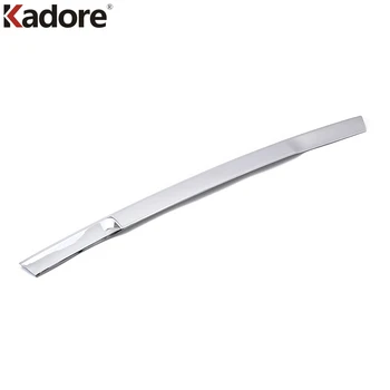 

For Jeep Compass 2017 2018 2019 ABS Chrome Car Front Bumper Bottom Grille Guard Cover Trims Protector Strip Accessories