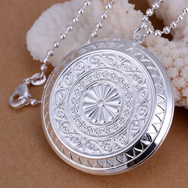 

P176_2 Hot sale fine silver plated jewelry,Wholesale Factory price 925 charms free shipping fashion Pendant /argajina atdajkka