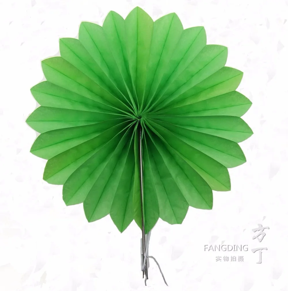 FANLUS Valentine's Day Decoration 20cm Paper Wheel Fans Pom Poms Flowers for Bridal Shower Wedding Anniversary Birthday Party  (12)