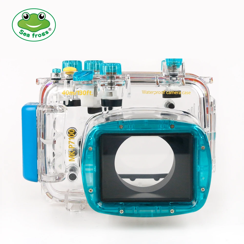 For Nikon P7100 Camera 18-55mm Underwater Housing Waterproof Case Water Sport Impermeable Protect Camera Cover Depth Rating 40m For Nikon P7100 Camera 18-55mm Underwater Housing Waterproof Case Water Sport Impermeable Protect Camera Cover Depth Rating 40m