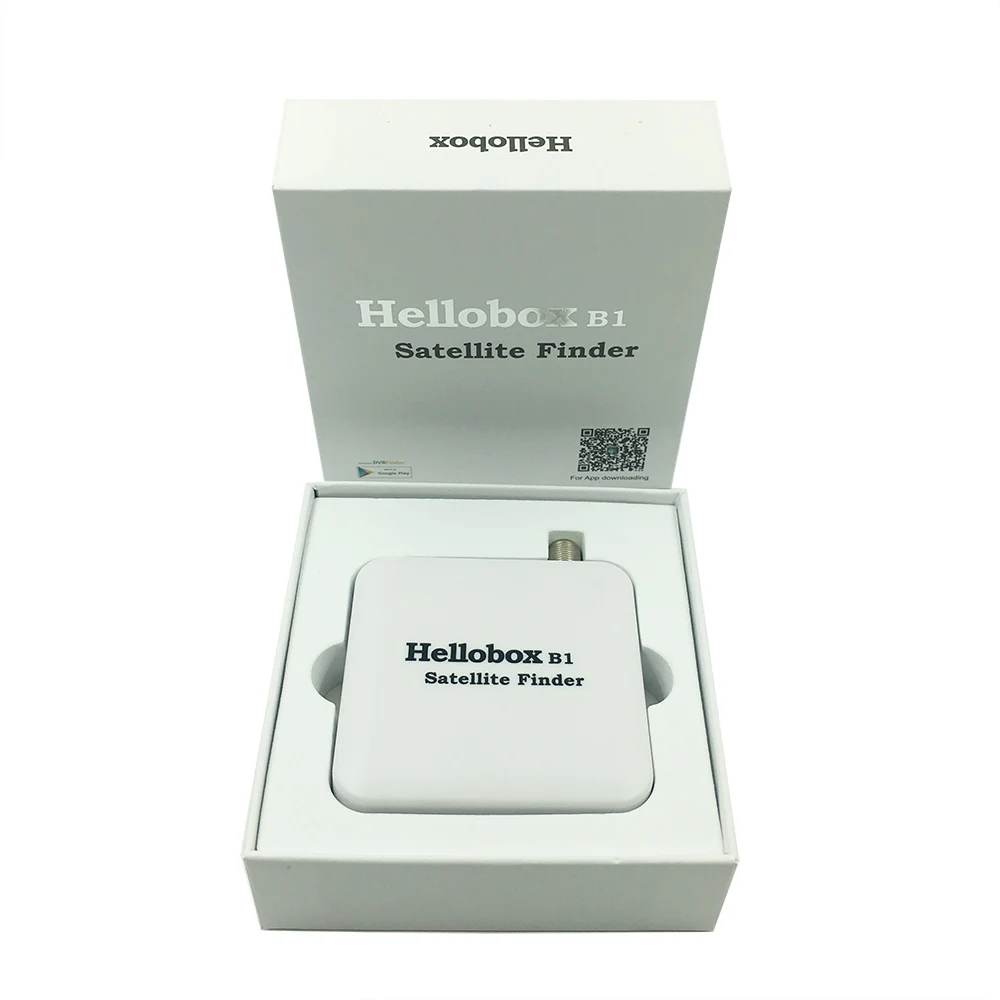 Hellobox B1 умный спутниковый искатель, соединяющийся с мобильным телефоном по Bluetooth Android APP mini Bluetooth Satfinder
