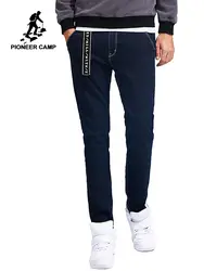Пионерский лагерь Новое поступление мужские джинсы брендовая одежда однотонные маленькие стрейч брюки Мужской наивысшего качества