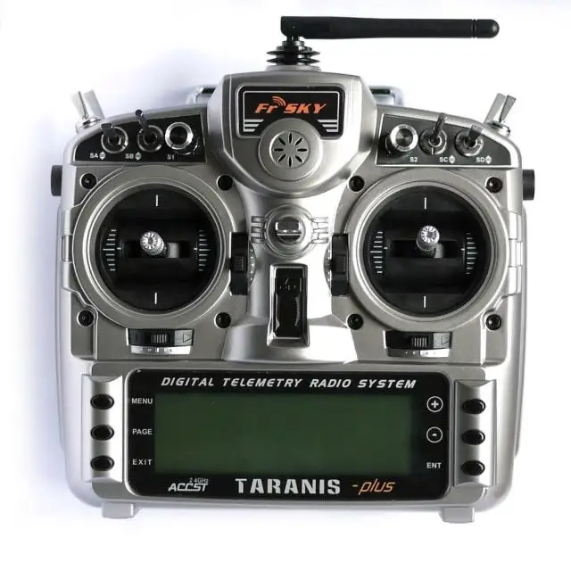 

FrSky Taranis X9D Plus 2.4G ACCST Transmitter With X8R Receiver For RC Multicopter Airplane racing Drone