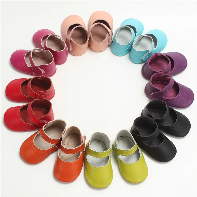 

Genuine Leather Baby Shoes Soft bottom Baby Moccasins Bebe newborn Toddler First Walkers