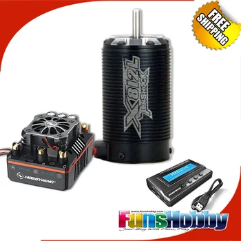 

1/8 Super Permium Power Combo INCL.Tenshock X812L Sensor DC Motor&XERUN XR8 PLUS ESC&Program Card 3IN1 for RC Truggy Competition