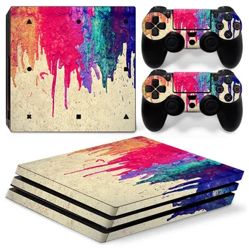 

Stylelish Vinyl Game Protective Skin Sticker For Playstation 4 pro Sticker For PS4 Pro Console Controller#TN-P4Pro-1306