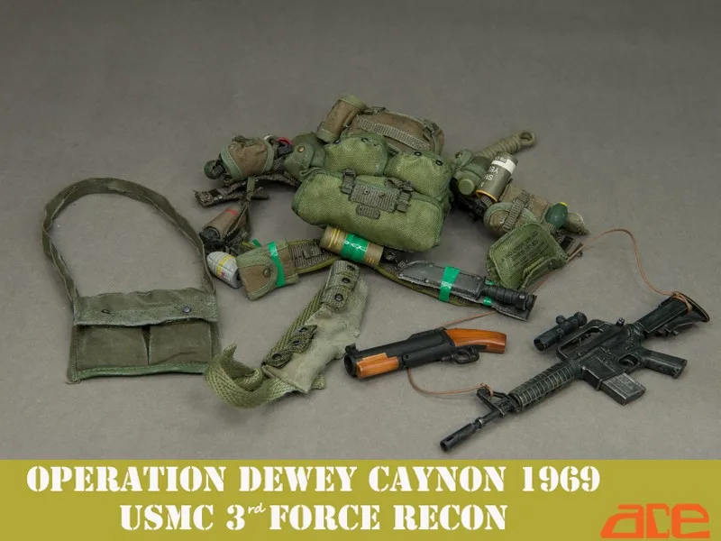 1/6 масштаб фигурка кукла операция Dewey Caynon 1969-USMC 3rd Force Recon Коллекционная 1" фигурка куклы пластмассовые игрушечные модели