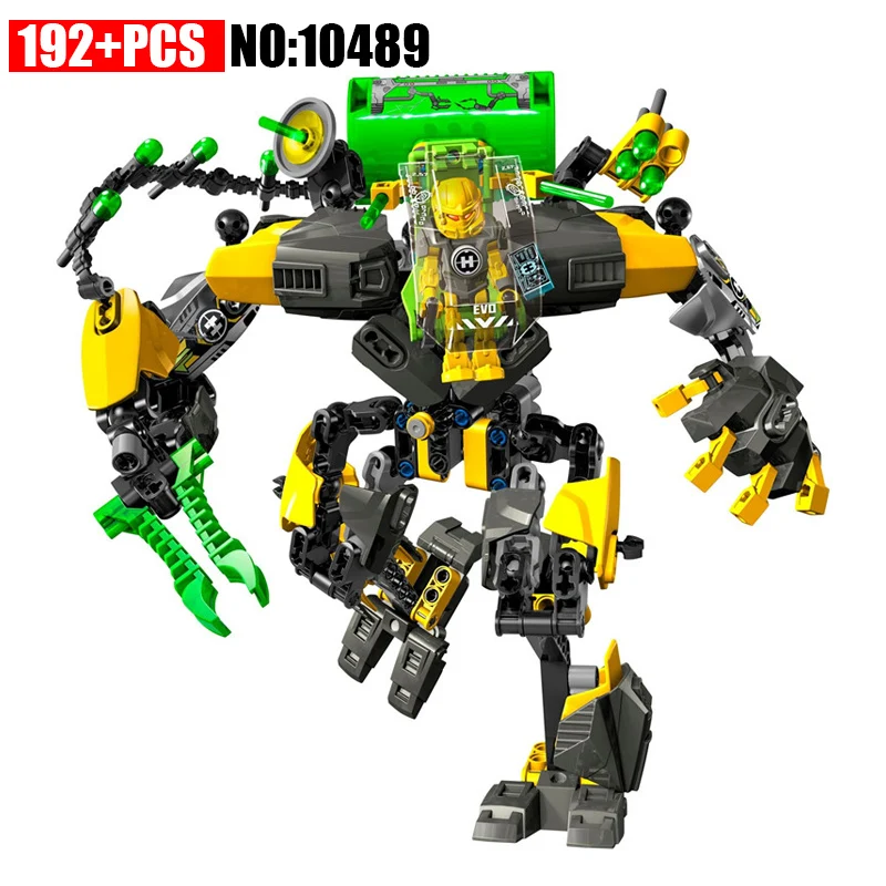 

10489 Hero Factory 6 Star Soldier Evo Xl Machine Robot Building Blocks DIY Educational Bricks Toys for Children Great Gift