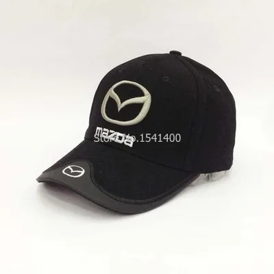 Новое поступление четыре сезона бейсболка Mazda оптовая продажа красный черный