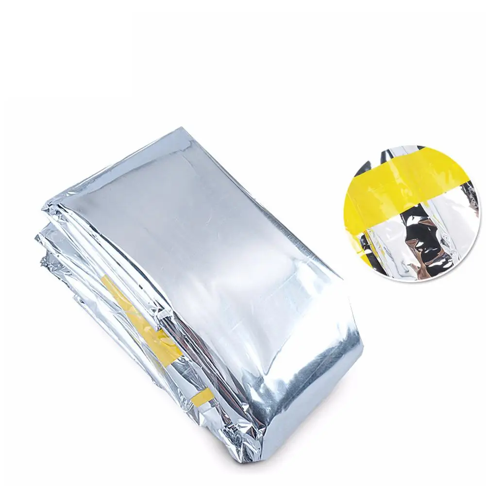 

Thickened Anti Tear Aluminizing Foil Sleeping Bag First Aid Warmth Keeping Heat Isolation Bag Outdoor EDC Equiment For Camping