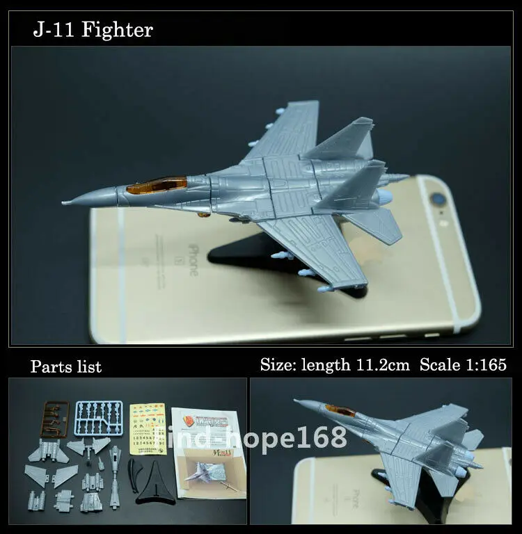 1:165 4D Assembly Helicopter Model Avatar Scorpion J-11 Su-33 CAIC Z-10 Helicopter Puzzle Building Figure Action 10