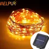 LED Solar String  Fairy Light Christmas Lights 10M 5M 50/100 LED Copper Wire Xmas Wedding Party Decor Lamp ► Photo 1/6