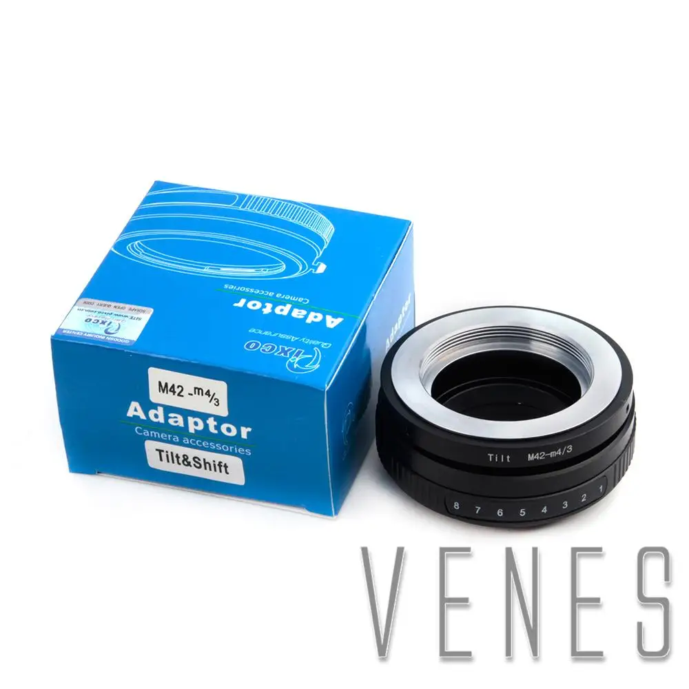 Pixco Tilt Lens Adapter Ring Suit For M42 Lens to Micro 4/3 Mount Ring Camera  G10 GF3 GH3 E-PL3 E-PM1 E-PL2 E-PL1 E-P2 E-P1