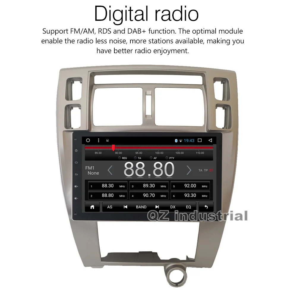 Cheap QZ industrial HD 10.2" Android 8.1 T3 2G 16G Car DVD player for Hyundai Tucson AT MT with 3G 4G WIFI GPS SWC BT Navi RDS Radio 2 Cheap QZ industrial HD 10.2" Android 8.1 T3 2G 16G Car DVD player for Hyundai Tucson AT MT with 3G 4G WIFI GPS SWC BT Navi RDS Radio 2