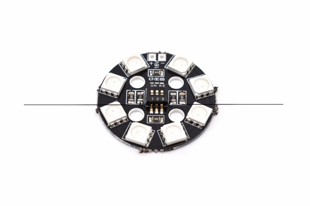 1pcs Matek RGB LED Round Circle Board 5050 X8 16V for FPV font b RC b