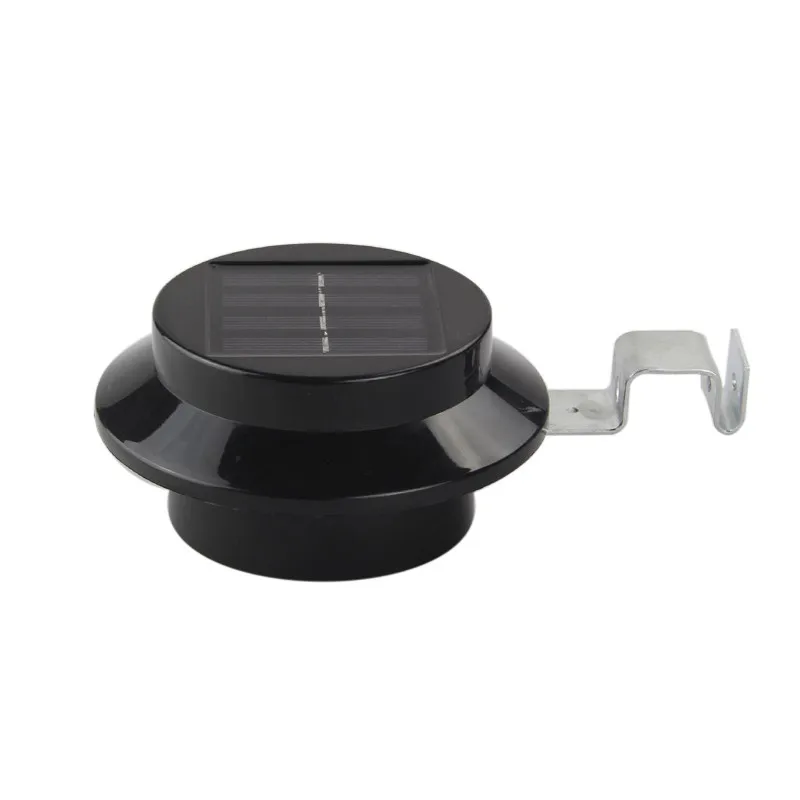 Outdoor Solar Powered 3 LED Wall Path Landscape Garden Fence Light Lamp Shop 4