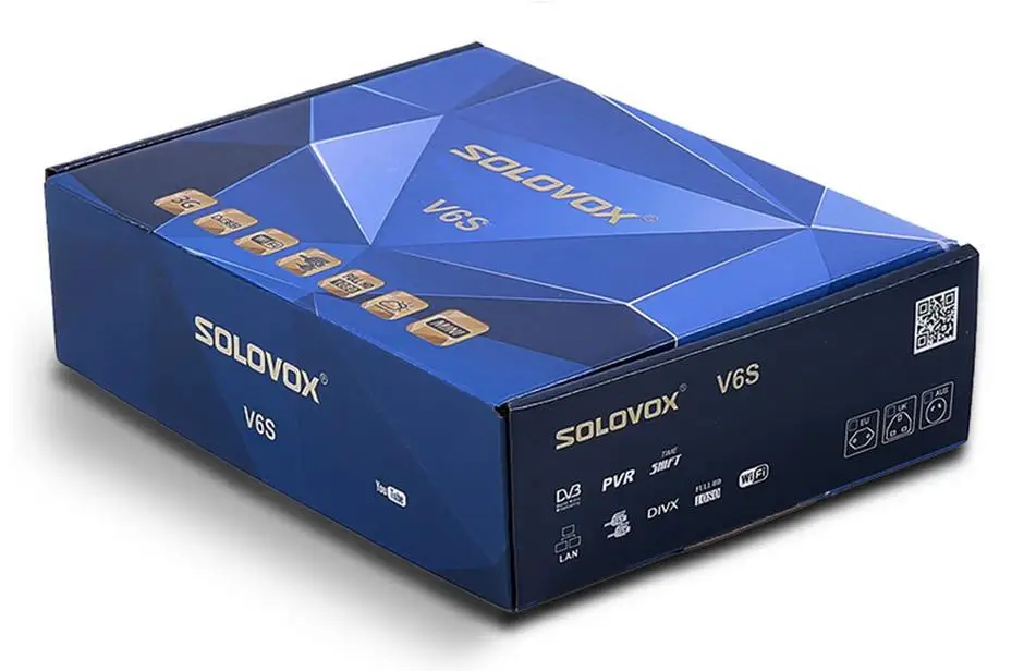 Solovox V6S спутниковый ТВ приемник домашний кинотеатр HD Поддержка M3U CCCAM ТВ Xtream для ЕС Fr USK США арабский спутниковый приемник