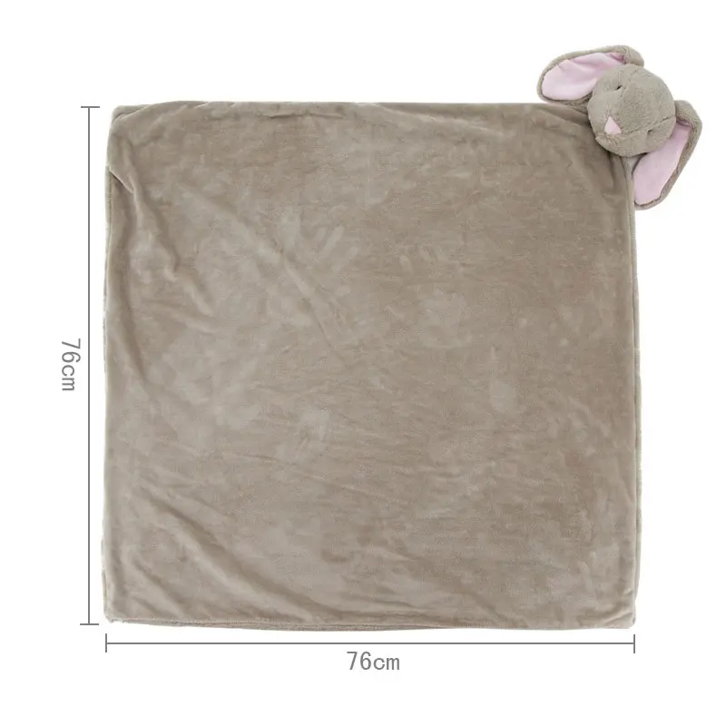 Младенческая обертка детское одеяло фланелевый животный узор 76*76 см зимний подарок реквизит для фотосъемки пеленание многоцветный детское одеяло