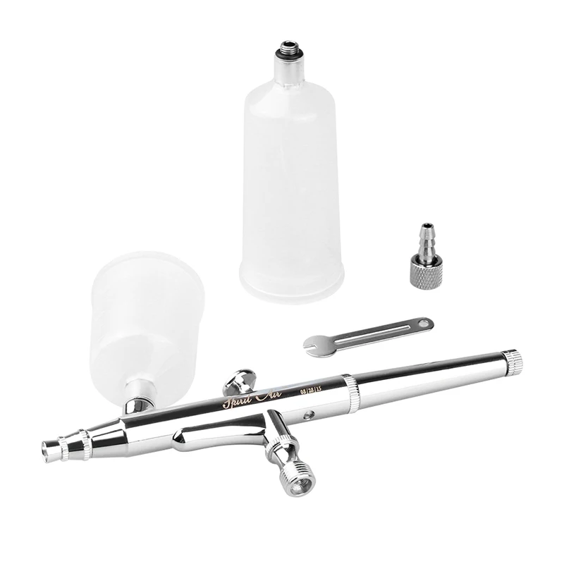 Double action Trigger Air paint Large capacity cup Airbrush Kit 0.3mm