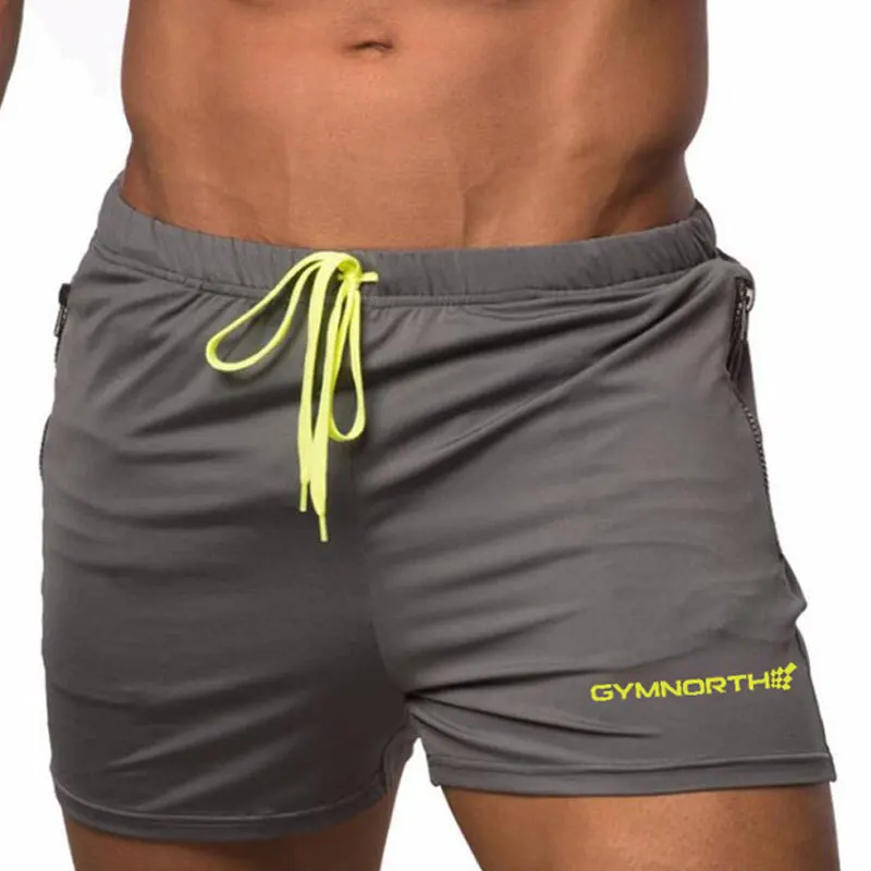 GYMNORTH шорты для мужчин брендовые дышащие бермуды Masculina повседневные быстросохнущие Короткие Masculino Curto летние короткие штаны для мальчиков - Цвет: DK04DG
