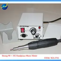 220V / 110V Strong 90 Micromotor Hand Polishing Polisher 35000 rpm WT 102 Handpiece for laboratory, jewelry and industry