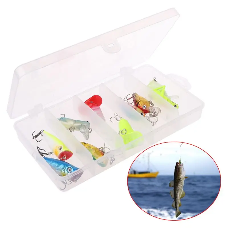 

10 Pcs/box Small Mini Fish Soft Bait Bionic Stereoscopic Insect Fake Baits Fishing Auxiliary Accessories Lure Tool