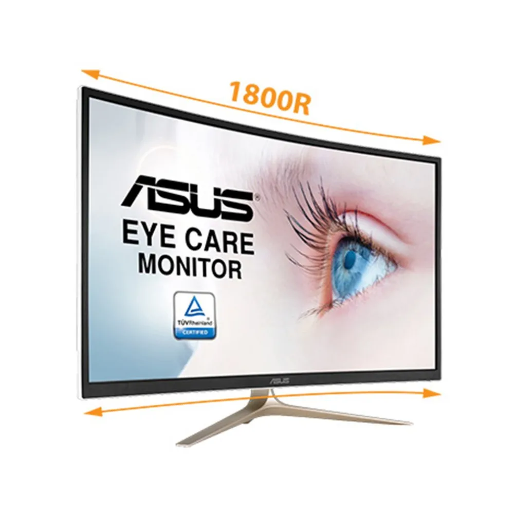 

ASUS VA327N-W 31.5 Inch Full HD 1080P Monitor LED Backlight Computer Monitor Optimal Resolution 1920x1080 Internet Bar Use