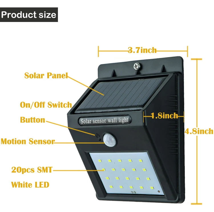 Product size