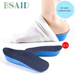 BSAID унисекс туфли на платформе стельки для обуви арки Поддержка стельки женщина Для мужчин дышащая хлопковая обувь вкладыши подкладка под