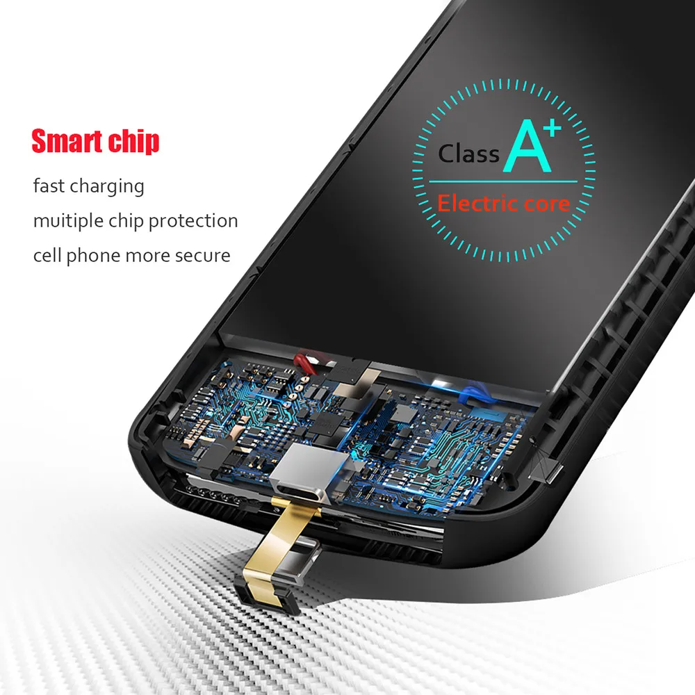 Battery Charging Cases for iPhone 6 6s Plus Ultra Slim Power Bank Case External Pack Backup Charger cases 2500/3000mAh