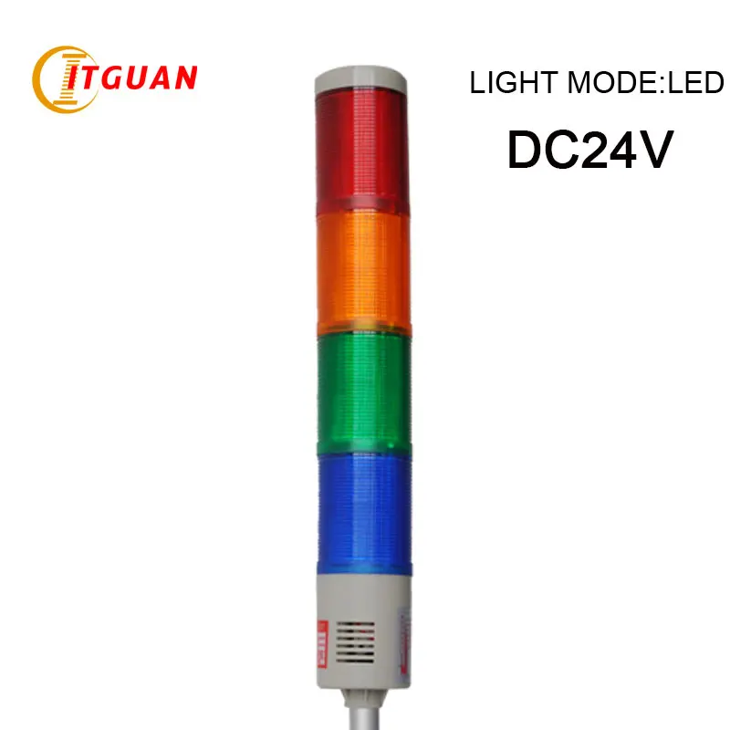 

LTA-505 DC24V 4 Layers LED signal tower light Alarm Indicator Lights led tower lamp