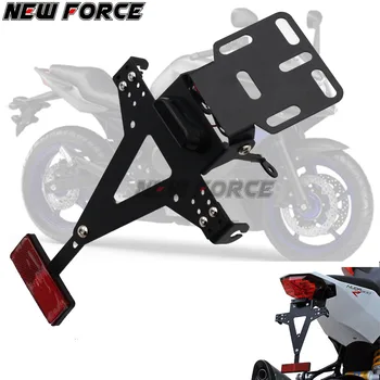 

Motorcycle Tail Tidy Fender Eliminator License Plate Holder LED Light For Honda VF VFR VT 700 80